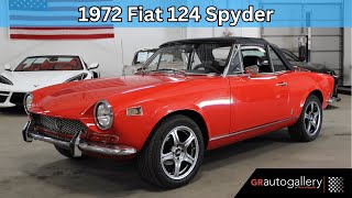 Video Thumbnail for 1972 FIAT Spider