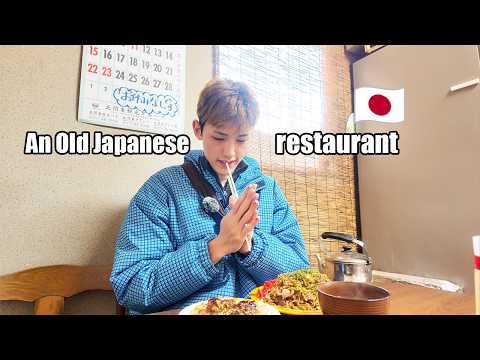Inside a Traditional Japanese Okonomiyaki Restaurant (Japanese w/ English Subtitles)