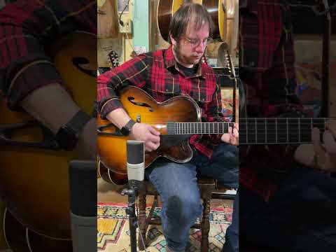 2011 Austin Clark 17AT Carved Electrified Archtop Guitar (VIDEO! Fresh Work, Ready) image 26