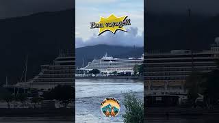 Cruising off into the sunset. #queensland #cruiseship #holiday #australia #cruiseaddict #cruise