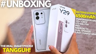 Download lagu LUXURIOUS BUT TOUGH?!💪 UNBOXING Vivo Y29 Indonesia, VIVO'S MOST JUMBO BATTERY Smartphone! mp3
