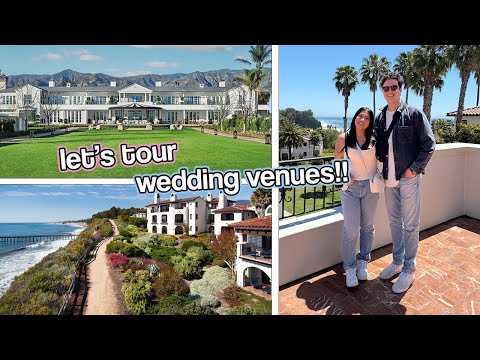 LET'S TOUR WEDDING VENUES!! wedding plan with us!