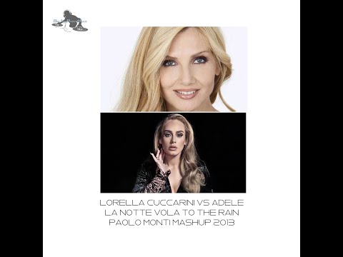 La notte vola to the rain - Lorella Cuccarini Vs Adele - Paolo Monti mashup 2013
