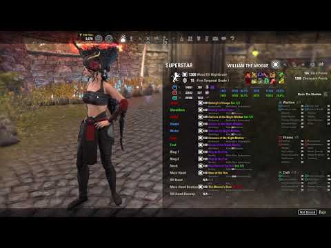 Stamina Nightblade Build | Firesong | Bow/Bow (Beginner Friendly/No Mythics)