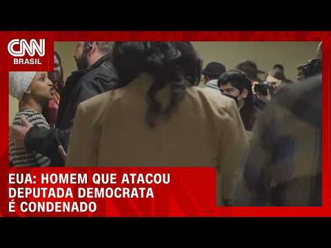 Homem que atacou deputada democrata é condenado a 14 meses de prisão | BASTIDORES CNN