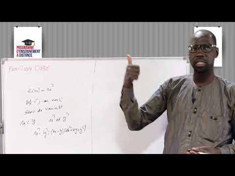 Leçon 96 Fonction cube