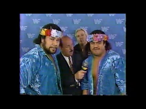 Islanders & Bobby Heenan Cow Palace promo - aired 10/17/87