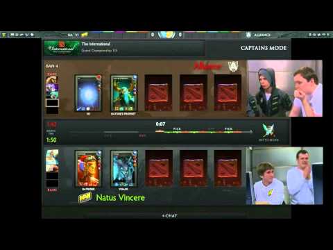 Alliance vs Na'Vi Grand Final Game 1 of 5 The International 3