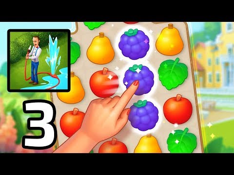 Gardenscapes‏ - Gameplay Part 3 (Android,IOS)