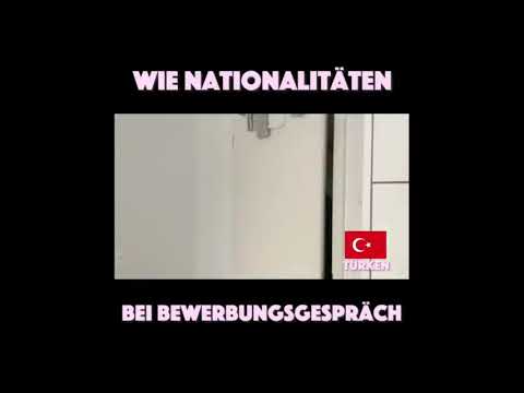 Nationalitäten Bei Bewerbungsgschpräch /Slavik junge