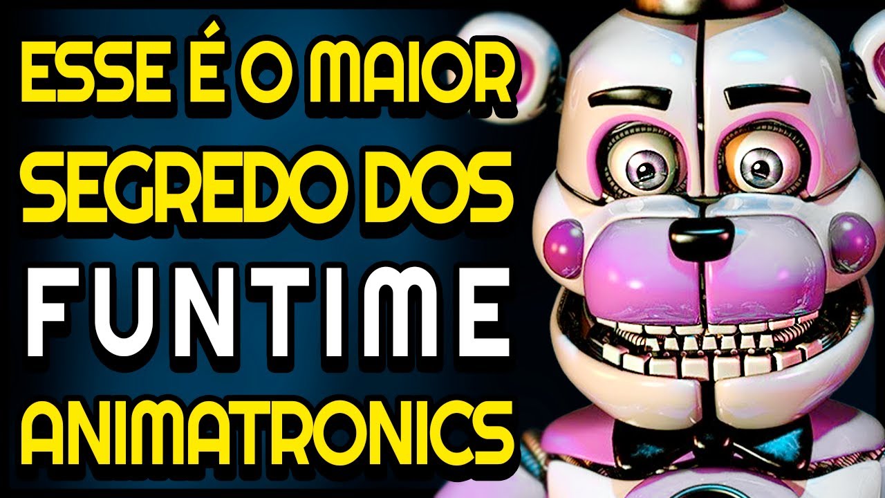 Existem ALMAS dentro dos FUNTIME animatronics?! Eles são BLOB em FNAF Security Breach!