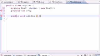 Java Programming Tutorial - 59 - Class to Hold Objects