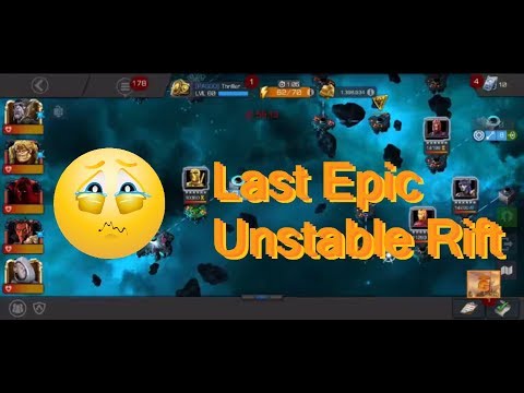 Epic Unstable Atlantean Rift (My Last Epic Rift)