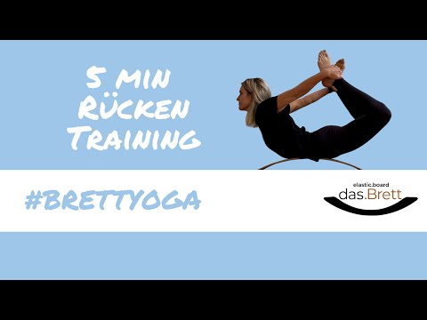 5min Brettyoga Rückentraining