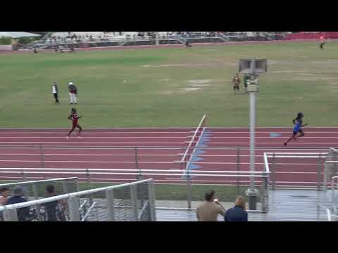 Girls 300 Meter Hurdles Heat 1 GMAC Track & Field Qualifier- 3/20/2019 Southridge Park