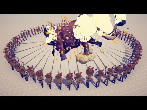 100x BOMB ARCHER VS EVERY UNIT |Totally Accurate Battle Simulator TABS