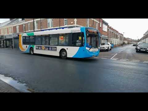 Buses at Wallsend