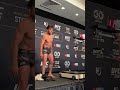"You guys think Aljamain will show up?" ? Triple C weighs in at 135 lbs ahead of #UFC288 ⚖️