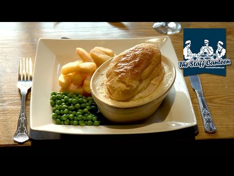Chicken and bacon pie - the classic pub dish with Meadowland