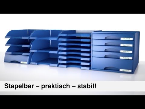 Artikelvideo 1 für AKTION: LEITZ Briefablage Plus grau mit Prämie nach Registrierung, Artikelnummer 121392