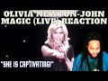 Olivia Newton John Magic Reaction