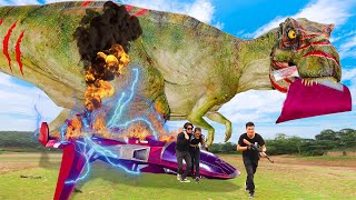 The BEST of Dinosaur T-rex Attack | Jurassic Park Fan-Made Short Film | Dinosaur videos | Ms.Sandy