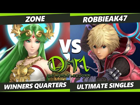 DAT Monday Meltdown 226 Winners Quarters - Zone (Palutena) Vs. RobbieAK47 (Shulk) SSBU Ultimate