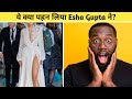 Cannes Film Festival 2023 Red Carpet Esha Gupta Debut High Thigh Slit Gown Look Viral Watch Video