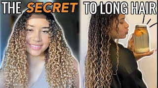 How To Use Rice Water Fermented With Orange Peels To Grow Your Hair!
