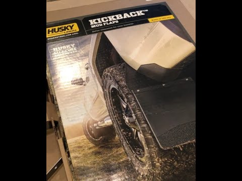 Installing Husky Liners Kickback Mud Flaps on the RAM