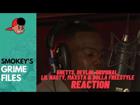 American Rapper First Time Hearing Ghetts, Devlin, Griminal, Lil Nasty, Maxsta & Dolla (Grime Files)