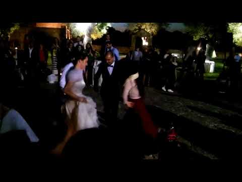 Pizzica-tanz auf einer apulischen Hochzeit