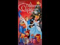 Opening Closing To A Disney Christmas Gift 1990 VHS