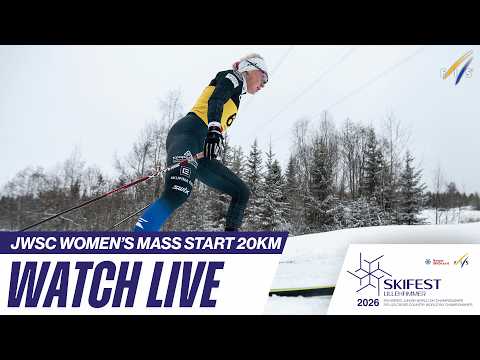 LIVE | Lillehammer (NOR) - W - 20km Mass Start - FIS Nordic Junior Ski World Championships