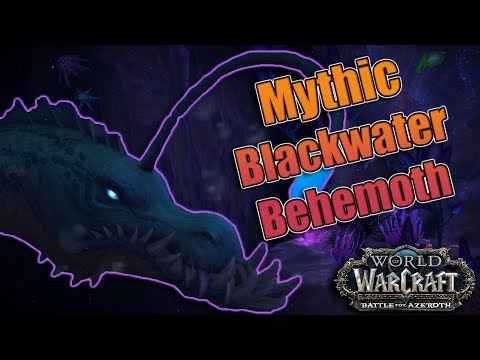 Battle for Azeroth - 8.2 The Eternal Palace Mythic Blackwater Behemoth Kill! Affliction Warlock POV!