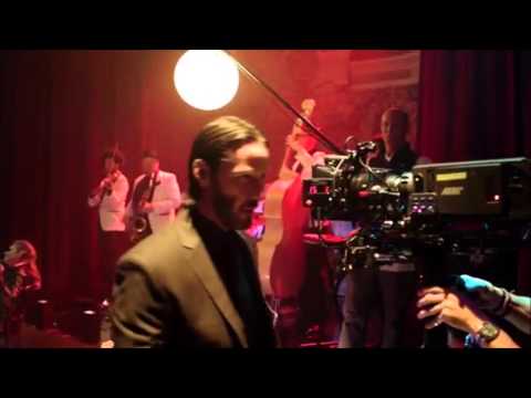 “John Wick” Keanu Reeves & violin solo [Behind the Scenes]