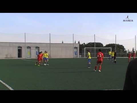 ALSACA2015 Cádiz C.F. "A" - Sevilla F.C. 1er Tiempo Jornada 28 Temporada 2014 - 15