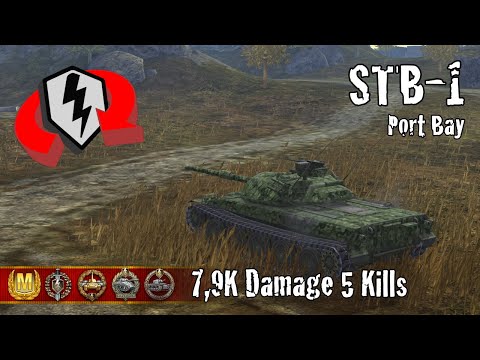 STB-1  |  7,9K Damage 5 Kills  |  WoT Blitz Replays
