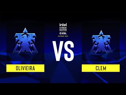 SC2 - Oliveira vs Clem - IEM Katowice 2023 - Group A