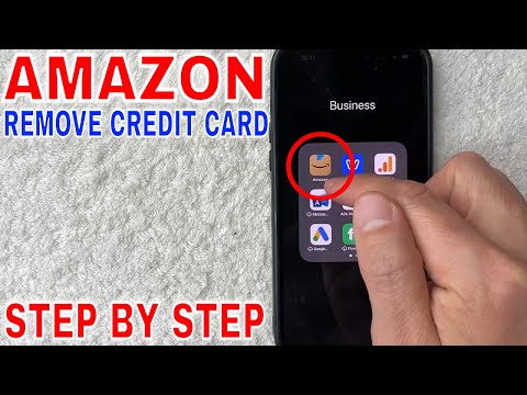 ✅ How To Remove Delete Credit Card From Amazon Account 🔴