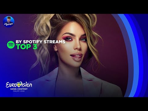 Eurovision 2024: Top 3 by Spotify Streams