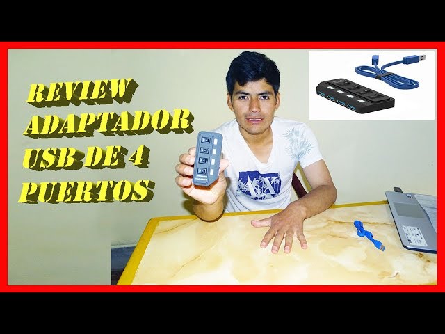 Vídeo relacionado con Módulo de expansión compacto USB 2.0 de 4 puertos, placa divisora, diseño Plug and Play para proyectos de desarrollo electrónico, módulo de expansión USB, placa de desarrollo