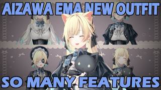 Ema's new outfit has so many options!! [ENG SUB][VSPO!][AIZAWA EMA]