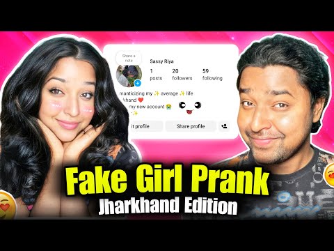 FAKE GIRL PRANK ON INSTAGRAM | TUDU JI