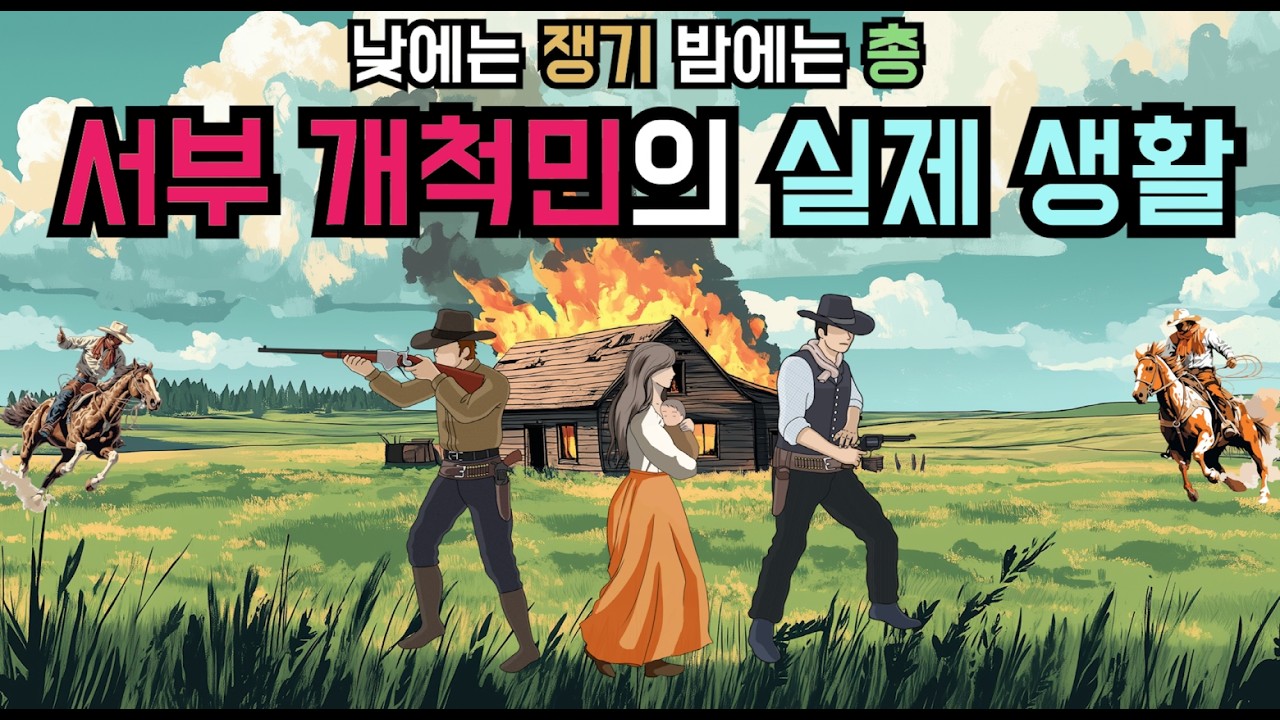 1860년대 미국인의 실제 생활은 어땠을까? : 낮에는 쟁기, 밤에는 총.