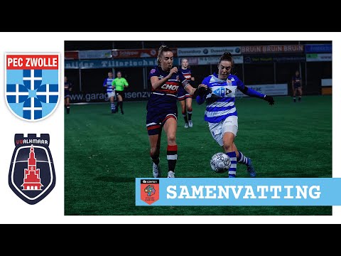 Samenvatting PEC Zwolle Vrouwen - vv Alkmaar Vrouwen | Vrouwen Eredivisie