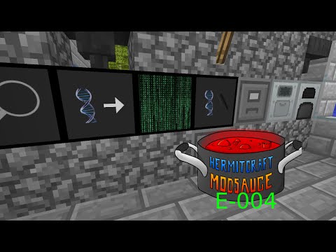 Minecraft Mod Sauce Ep.4 - Splitting My Genes ( HermitCraft Modded Minecraft )
