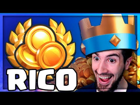 JOGUEI O DESAFIO DE MONTES DE OURO DO CLASH ROYALE!