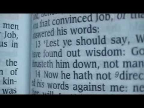 Job 32 (King James Holy Bible)