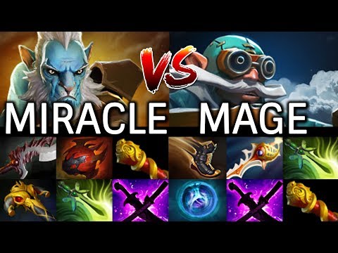 Miracle- Phantom Lancer VS Mage- Gyrocopter Dota 2 - 100% Counter Pick